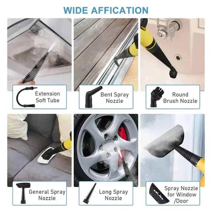 Hand-held High Temperature Steam Cleaner for Kitchen