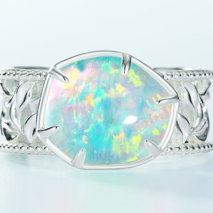 Opal S925 Sterling Silver Ring