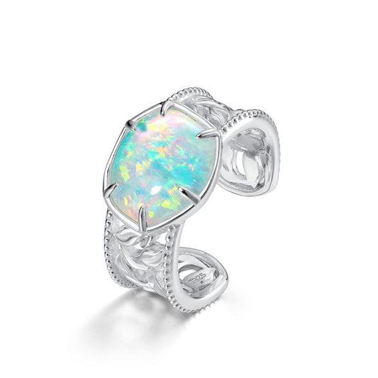 Opal S925 Sterling Silver Ring