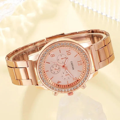 Rose gold lady's set